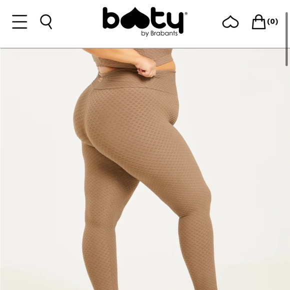 Booty by Brabants mocha croco legging plus size - like new condition - Picture 6 of 7